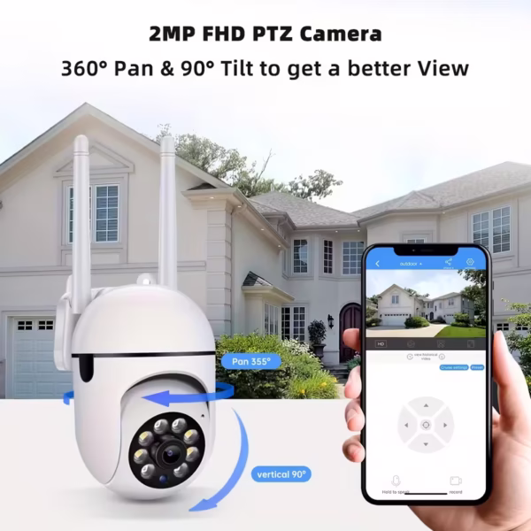 WiFi Smart Camera – Home and Office Security, Phone Control - Image 2