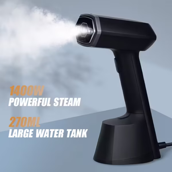 Portable Garment Steamer – Wrinkle Remover, 220–240V, 270ml Tank - Image 3