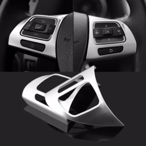 Steering Wheel Switch Trim for VW Golf MK6 – Dual-Function Panel Cover for Jetta, Passat B6, Tiguan & More